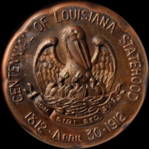 HK-396 1912 Louisiana Statehood Centennial SCD