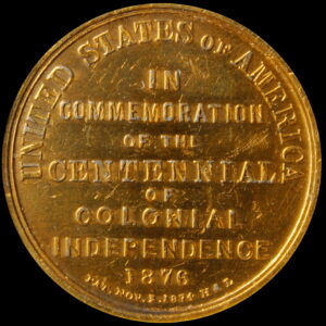 HK-74C 1876 Centennial Declaration of Independence three seated one standing / Commemoration SCD