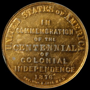 HK-74C 1876 Centennial Declaration of Independence three seated one standing / Commemoration SCD