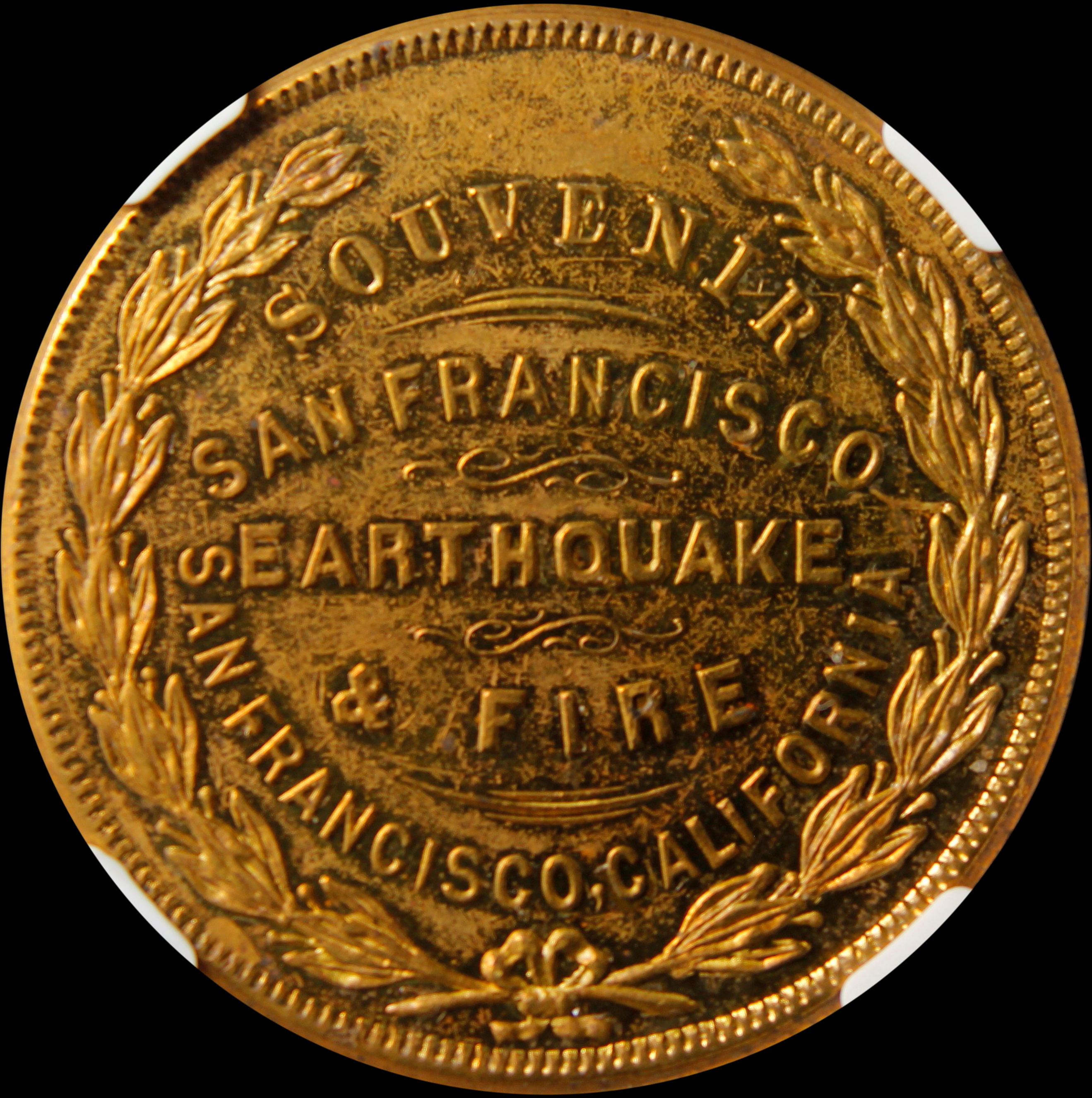 HK-343 1906 San Francisco Earthquake Cliff House Souvenir SCD