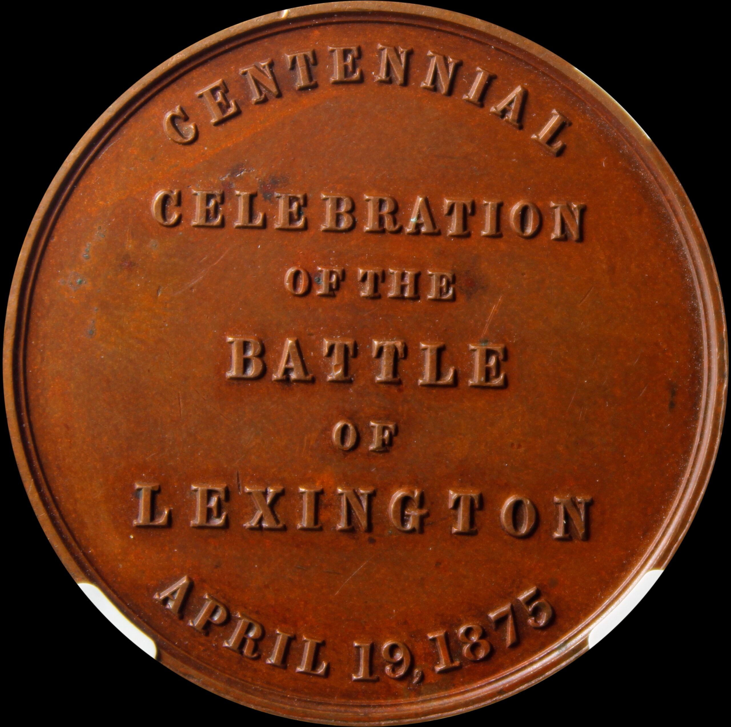 HK-17 1875 Battle of Lexington Centennial SCD