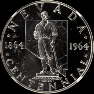 1964 Nevada Centennial 36th State SCD – Silver