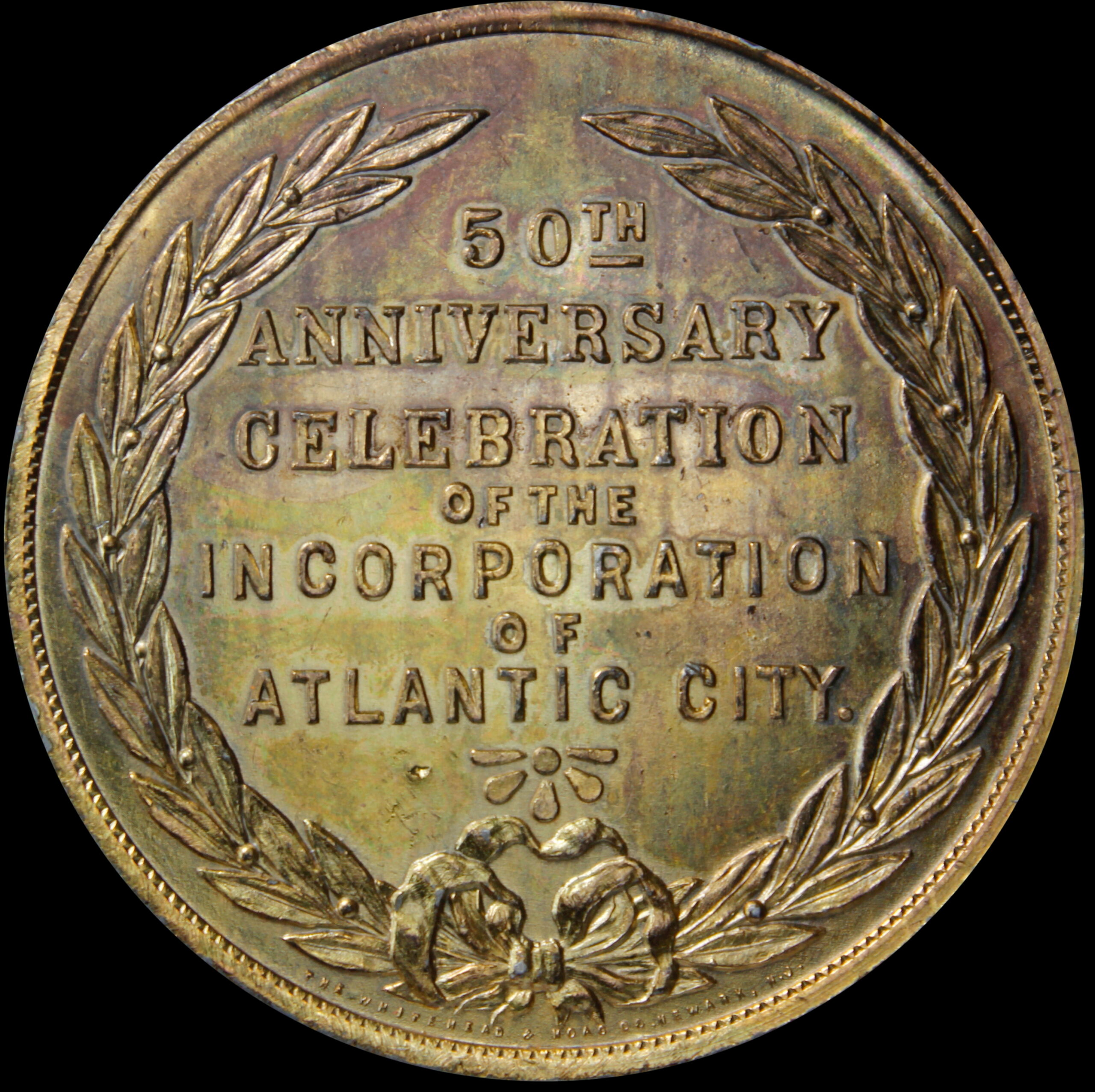 HK-651B 1904 50th Anniversary of Atlantic City SCD