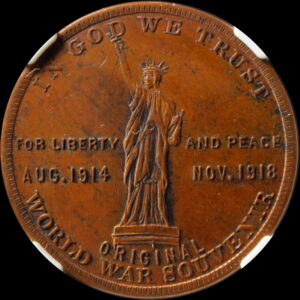 HK-900 1918 World War I Peace Medal Type IV SCD